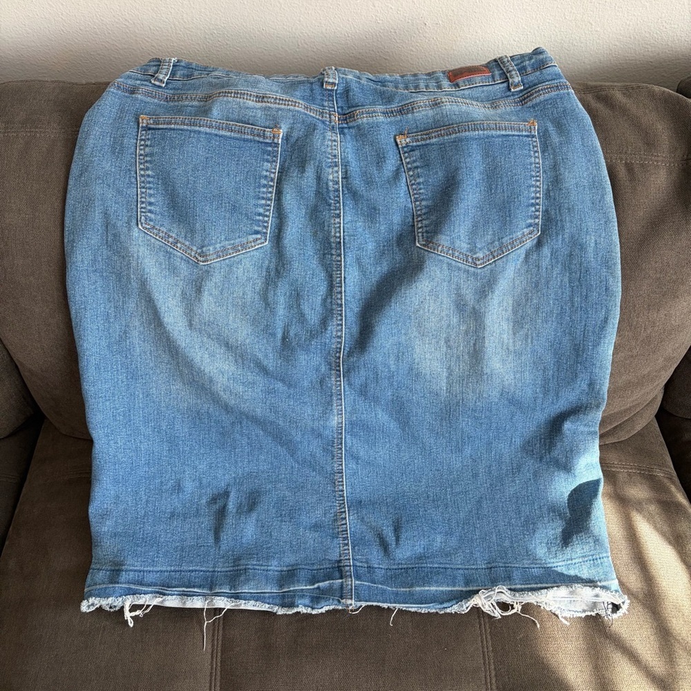 Denim Blue Be Girl Skirt - Picture 3 of 4